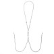 Украшение для сосков Art of Sex - Nipple Clamps Arrow, цвет гранатовый
