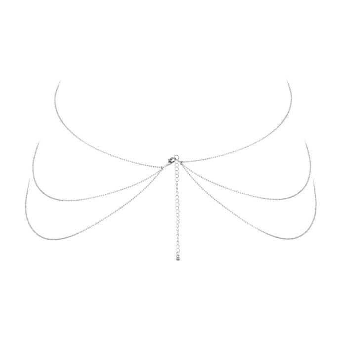 Ланцюжок для тіла Bijoux Indiscrets Magnifique 8 Body Chain — Silver