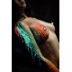 Оранжевая свеча восковая Art of Sex size M 15 см низкотемпературная, люминесцентная