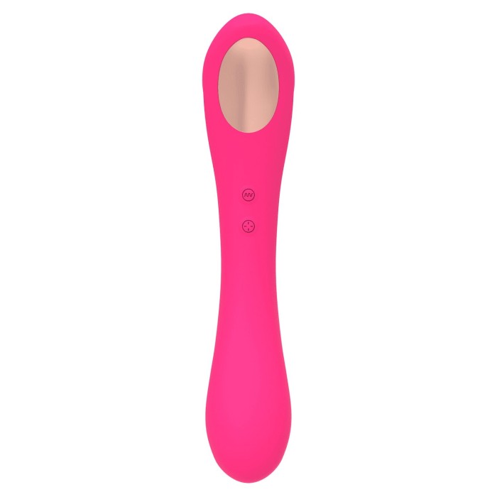 Вибратор и вакуумный клиторальный стимулятор 2-в-1 Alive Quiver Magenta Pink обновленная модель