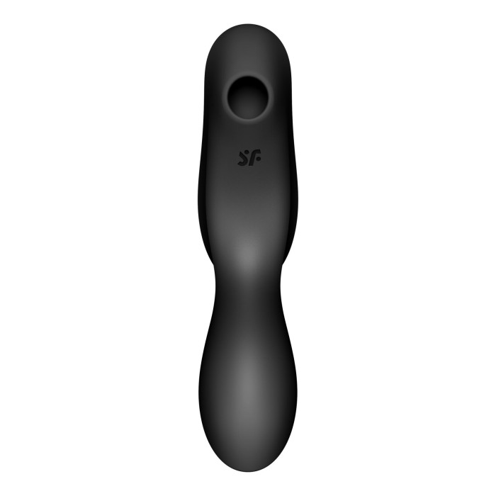 Вакуумний стимулятор з вібрацією Satisfyer Curvy Trinity 2 Black