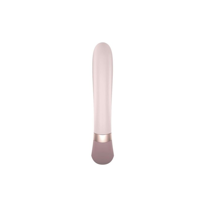 Смарт вібратор-кролик із підігрівом Satisfyer Heat Wave Mauve