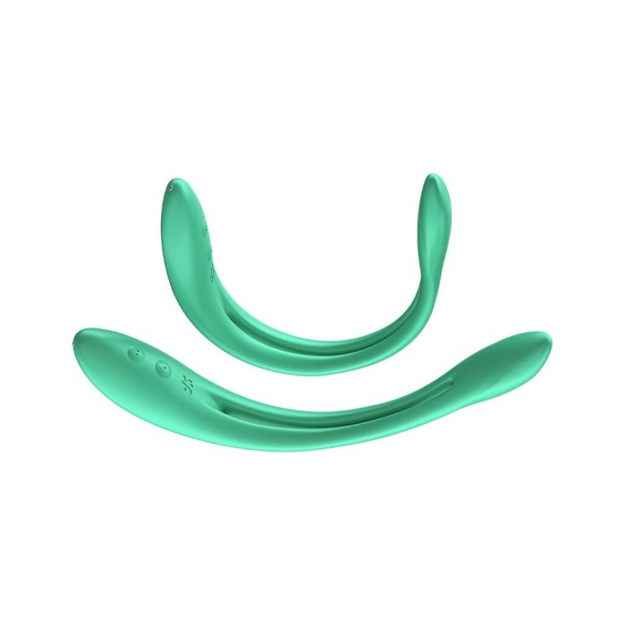 Универсальный гибкий вибратор для пар Satisfyer Elastic Game Light Green