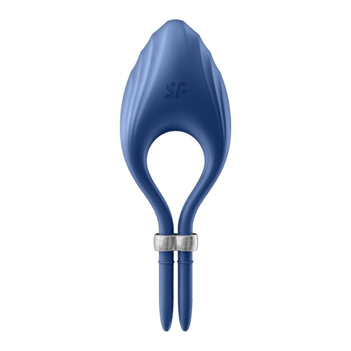 Эрекционное виброкольцо лассо Satisfyer Duelist Blue, 10 режимов, мощный мотор