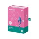 Эрекционное виброкольцо лассо Satisfyer Duelist Blue, 10 режимов, мощный мотор