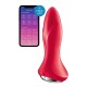 Анальная смарт-вибропробка с жемчужным массажем Satisfyer Rotator Plug 1+ Red