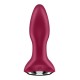Анальная смарт вибропробка с жемчужным массажем Satisfyer Rotator Plug 2+ Violet