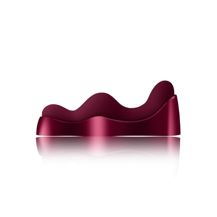 Универсальный sit-on-top вибратор Rocks Off Ruby Glow Blush, пульт ДУ