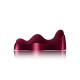 Универсальный sit-on-top вибратор Rocks Off Ruby Glow Blush, пульт ДУ