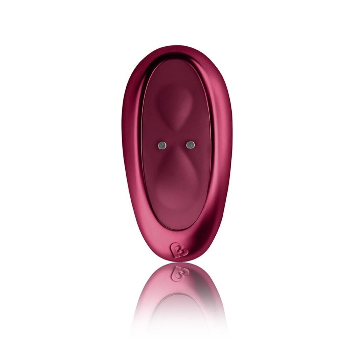Универсальный sit-on-top вибратор Rocks Off Ruby Glow Blush, пульт ДУ