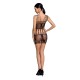Бодистокинг мини-платье с бабочками Passion BS090 One Size black