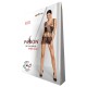 Бодистокинг мини-платье с бабочками Passion BS090 One Size black