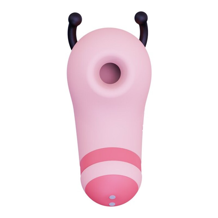 Вакуумный стимулятор с микротоками KISSTOY Beebe Pink, на палец