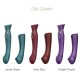 Смартвібратор 3в1 Zalo — Queen Set Twilight Purple, пульсівна перлина та вакуум, кристал Swarovski