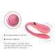 Смартвібратор для пар Zalo Fanfan set Rouge Pink, пульт ДК