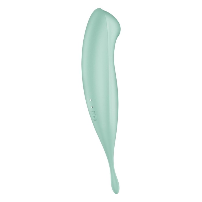 Смарт-вибратор для клитора с вакуумной стимуляцией Satisfyer Twirling Pro+ Mint