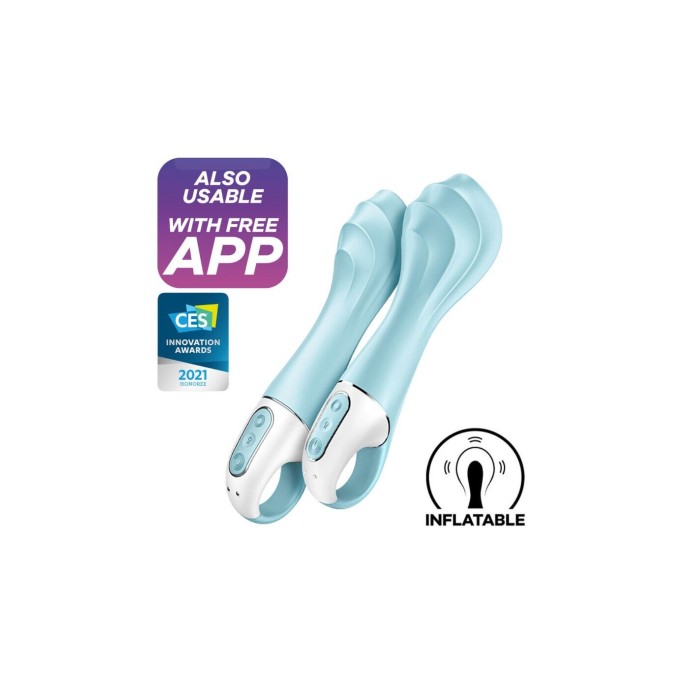 Смарт-вибратор точки G Satisfyer Air Pump Vibrator 5+, надувается