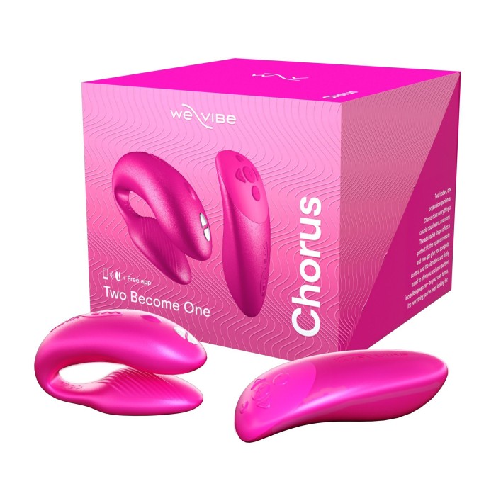 Смарт-вібратор для пар We-Vibe Chorus Cosmic Pink (м'ята упаковка!!!)