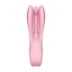 Кліторальний вібратор Satisfyer Threesome 1 Pink з трьома гнучкими пальчиками