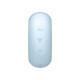 Вакуумный стимулятор с вибрацией Satisfyer Pro To Go 3 Blue