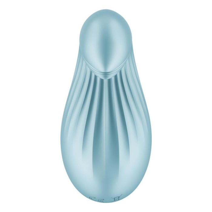 Вибратор Satisfyer Dipping Delight Light Blue, 2 мотора, гибкий кончик