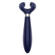 Вибратор для пар Satisfyer Endless Fun Blue, три мотора, многофункциональный