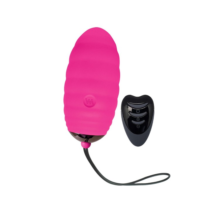 Виброяйцо Adrien Lastic Ocean Breeze 2.0 Pink, пульт ДУ, очень мощный мотор, 10 виброрежимов