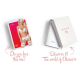 Кружевной комплект белья Obsessive 810-SEG-2 S/M White, бюстгальтер, стринги, пояс для чулок