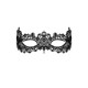 Кружевная маска Obsessive A701 mask, единый размер, черная