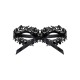 (SALE) Кружевная маска Obsessive A710 mask, единый размер, черная