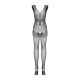 (SALE) Бодистокинг Obsessive Bodystocking F234 S/M/L, абстрактный рисунок, глубокое декольте