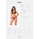 (SALE) Мереживні трусики із заниженою талією Obsessive Estiqua panties M/L, чорні