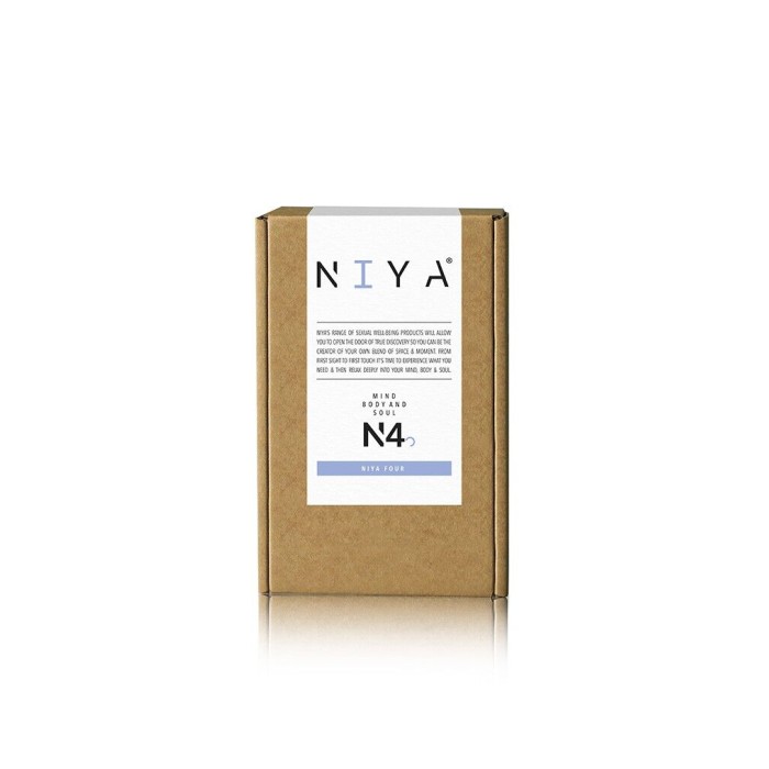Мини-вибромассажер для пар NIYA 4, база для зарядки с подсветкой, 10 виброрежимов