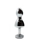 Металлическая анальная пробка Wooomy Lollypop Double Ball Metal Plug Red S диам. 2,8 см, длина 8,5см