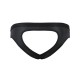 Мужские слипы с вырезами Passion 041 SLIP JOE S/M Black, экокожа, открытые ягодицы