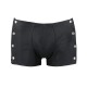 Мужские кожаные боксеры с заклепками Passion 048 SHORT DAVID L/XL Black