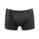 Мужские кожаные боксеры с молниями Passion 049 SHORT MATT S/M Black