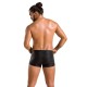 Мужские кожаные боксеры с клапаном Passion 050 SHORT PATRICK L/XL Black