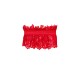 (SALE) Ажурная подвязка Obsessive Amor Cherris garter, red