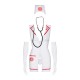 Эротический костюм медсестры Obsessive Emergency dress S/M, white, платье, стринги, перчатки, чепчик
