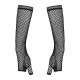 Сетчатые митенки Obsessive Darkie mittens, black