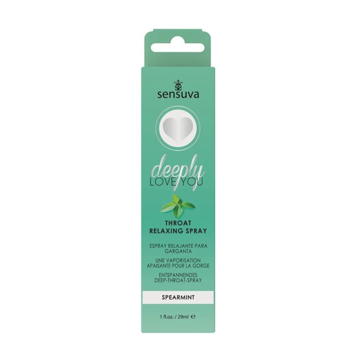 Спрей для мінету Sensuva Deeply Love You Spearmint (29 мл), для глибокого мінету