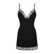 Сорочка и трусики Obsessive Bella Rou chemise & thong M/L