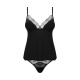 Топ и трусики Obsessive Bella Rou top & panties XS/S, топ, трусики