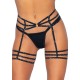 (SALE) Leg Avenue Rhinestone garter strapps