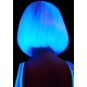 Светящийся в темноте парик Leg Avenue Pearl short natural bob wig White, короткий, жемчужный, 33 см