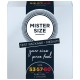 Набір презервативів Mister Size - pure feel - 53–57–60 (3 condoms) (м'ята упаковка!!!)