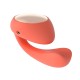 Смарт-вибратор LELO Ida Wave Coral Red, вагинально-клиторальный, технология WaveMotion, 2 мотора