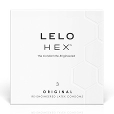 Презервативы LELO HEX Condoms Original 3 Pack (мятая упаковка!!!)