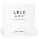 Презервативы LELO HEX Condoms Original 3 Pack (мятая упаковка!!!)